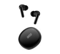 Auricolari QCY T13 ANC2 wireless Bluetooth 5.3 con cancellazione rumore e microfono nero