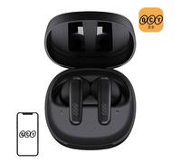 Auricolari QCY T13x wireless Bluetooth 5.3, microfoni, ricarica rapida, neri