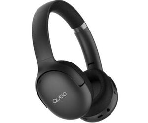 Auricolari Qubo HD-400 wireless Bluetooth con Cancellazione Attiva del Rumore, microfono, neri
