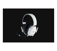 Razer BlackShark V3 - Cuffie wireless per eSport - Driver TriForce da 50 mm - Microfono a banda larga rimovibile - THX Spatial Audio - Wireless 2,4 GHz & Bluetooth - Profili FPS - PC/Mac | Bianco