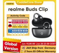 Auricolari realme Buds Clip OWS per smartphone realme GT 8 Pro realme 16 Pro Plus AI 85db 36 ore di durata della batteria IP55 Versione globale