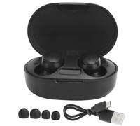 Auricolari resistenti al sudore con design ergonomico, cancellazione passiva del rumore CVC, microfono integrato, controllo touch, messaggi vocali,