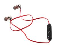 Auricolari ricaricabili magnetici wireless, cuffie Bluetooth con microfono in linea per chiamate chiare, auricolare magnetico con archetto da collo e