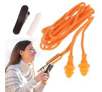 Auricolari riutilizzabili - Auricolari con blocco del rumore da 100 DB, senza riduzione del rumore | Cuffie insonorizzate con clip per la fabbrica di cantieri che lavorano in un ambiente rumoroso