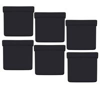 Auricolari Sacchetto,6 pezzi PU Custodia Protettiva per Cuffie Tasca Porta Auricolari Borsa da Viaggio Portatile per Auricolari Cuffie In Ear Cavi Dati Chiavi Schede di Memoria Epiccoli Oggetti