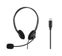 Auricolari Sandberg 825-31 con cavo USB-C per ufficio, microfono, nero