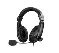 Auricolari Sandberg Saver USB con cavo USB Tipo-A per chiamate e musica neri