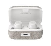 Auricolari Sennheiser MOMENTUM True Wireless 3 - Cuffie Bluetooth in-ear per musica e telefonate con cancellazione attiva del rumore, ricarica wireless Qi, durata della batteria di 28 ore, Bianco