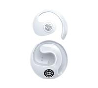 Auricolari senza fili Bluetooth di tipo aperto, piccoli auricolari sportivi con gancio per l'orecchio, 9D stereo LED Power Display senza fili, per la maggior parte dei telefoni cellulari