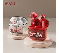 Auricolari senza fili Coca Cola, cuffie stereosenza filis, mini auricolari, auricolari confortevoli, design degli auricolari, cancellazione attiva del rumore, regalo per l'amante, regalo per Natale/Ca