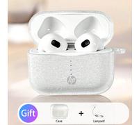 Auricolari senza fili HP con qualità audio premium, connessione automatica 5.3, fino a 30 ore di riproduzione, leggeri con microfono, compatibili con e Android, cuffie da gaming e altoparlanti con mic