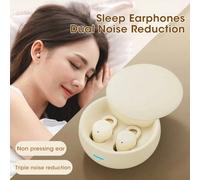 Auricolari senza fili mini per dormire, cuffie Bluetooth stereo nascoste con microfono per chiamate HD, impermeabili, auricolari Bluetooth TWS nero,Bianco,cachiABS