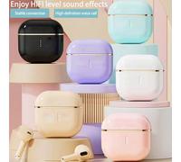 Auricolari senza fili true senza fili per sport, mini cuffie musicali TWS, HIFI stereo con bassi potenti, chiamate HD, compatibili con Android e , per cellulari, giochi, cuffie intelligenti colore,ner