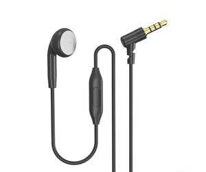 Auricolari singoli per dormire con microfono, 3,5 mm, con isolamento acustico, per riposo laterale, 120 cm (angolo di 3,5 mm)