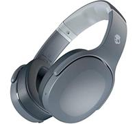 Auricolari Skullcandy Crusher Evo wireless e cablati Bluetooth per chiamate e musica, grigi