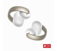 Auricolari Soundcore Aeroclip True Wireless Bluetooth per Chiamate, Musica e Sport, colore Champagne Bianco