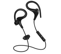 Auricolari Sport Bluetooth Stereo - Archetto Ultra-confort + Astuccio - Nero