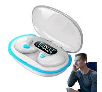 Auricolari sportivi con cancellazione del rumore, auricolari in-ear wireless sportivi, leggeri e trasparenti, auricolari invisibili per familiari, amici e colleghi