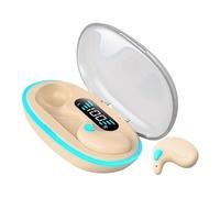 Auricolari sportivi con cancellazione del rumore, cuffie wireless in-ear, 4,2 x 6,5 cm, leggere e confortevoli, audio chiaro, auricolari invisibili, perfetti per familiari, amici e colleghi