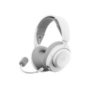 Auricolari Steelseries Arctis Nova 3P Wireless Bluetooth 5.3 Bianchi con Microfono Boom e Cancellazione Rumore