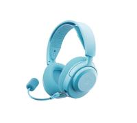 Auricolari Steelseries Arctis Nova 3P wireless Bluetooth 5.3 con microfono boom e cancellazione rumore, colore acquamarina