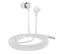 Techly 361650 Auricolari Stereo in-Ear con Microfono Bianchi Bianco