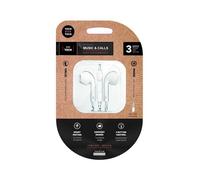 TechOnetech Ear Tech Intraural Cuffie - Microfono integrato - Mini Jack 3,5 mm - Assistente vocale - Cavo da 1,20 m