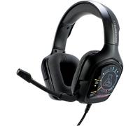 The G-Lab - Korp Cobalt 7.1 EX - Cuffie da gioco 7.1 Surround Sound - Microfono da gamer audio di alta qualità, retroilluminazione RGB, microfono flessibile, leggero e confortevole - Cuffie PS5, PS4,