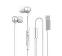 Auricolari Tipo C Per Samsung S25 S24 S23 Ultra Note 20 10 Cablate Con Microfono