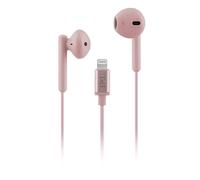 Auricolari TnB Curv con cavo Lightning stereo rosa ergonomici
