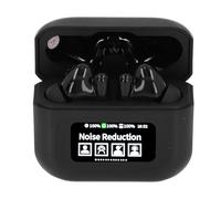 Auricolari, Touch Screen con Riduzione del Rumore per il Viaggio (BLACK)