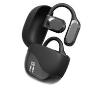 Auricolari Traduttore di Lingua Wireless Potente Motore AI 144 Lingue Supportate Design a Orecchio Aperto per un Uso Confortevole (BLACK)