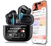 Auricolari traduttore di lingue AI, 144 lingue, dispositivo traduttore Bluetooth e accenti, 8 traduzioni offline, traduttore bidirezionale per l'apprendimento delle lingue, viaggi, affari