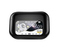 Auricolari Traduttore Linguistico - Wireless Batteria A Lunga Durata | Auricolari Traduttore AI In Reale Per 150 Lingue,Per Studenti Viaggio Business Ufficio Riunioni Apprendimento