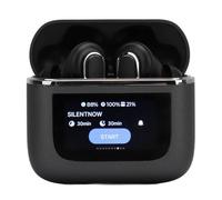 Auricolari traduttori di Lingue, Dispositivo di traduzione simultanea Bluetooth 5.4, traduttore vocale Online di 74 Lingue e 70 Accenti con App, Custodia di, per Viaggi d'Affari