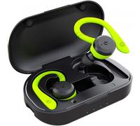 Auricolari True Wireless Bluetooth 5.3, microfono con cancellazione del rumore ENC per conversazioni chiare, doppio display LED per un monitoraggio