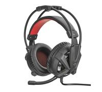 Auricolari Trust GXT 353 con cavo USB Gaming Illuminazione Vibrazione per PS4 Nero Rosso