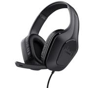 Auricolari Trust GXT 417 Zirox cablati Jack 3.5mm Gaming con microfono Nero