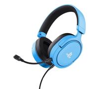 Auricolari Trust GXT 498B Forta con cavo Jack 3.5 mm Gaming Microfono rimovibile Blu