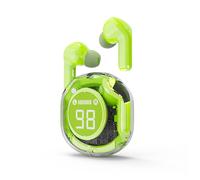 Auricolari TWS TECHMADE GEMBIRD trasparenti verde Bluetooth microfono vivavoce