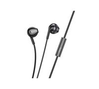 Auricolari universali Beiyi con microfono, compatibili con connettore hoco M115 da 3,5 mm (neri): Regalo a sorpresa M115 da 3,5 mm