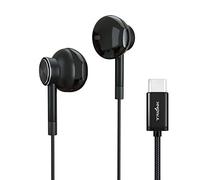 Auricolari USB C con Microfono, Hi-Res Tipo C Cuffie compatibile con New iPad Pro/MacBook Pro,Huawei P40/P30/Pro/Mate20/10,Xiaomi10/mi9/8/mix,Google Pixel,OnePlus8/pro, HTC Plus,Essential