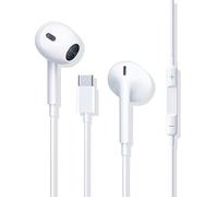 Auricolari USB C,Cuffie Type C, in-Ear con Microfono, Controllo del Volume e Suono Puro,Cuffie Tipo C Compatibile con iPhone 15/16 Pro/Samsung S20/S21/Huawei P20 Pro/P30/Google Pixel 3/4/XL