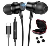 Auricolari USB C per Galaxy s25 Ultra s25+ A16 Tab S9+ s23+ A53 A54 A55 Cuffie USB Type C con microfono Auricolari in ear cablati Type C per Xiaomi Pad 5 6 14Ultra per iPhone 17 air 16 Plus15 Pro MAX