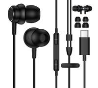 Auricolari USB C Samsung con cavo magnetico per Samsung Galaxy S26 Ultra S26Plus S26 S25 FE Edge A17 A16 5G A36 A56 A26 A35, tipo C, auricolari in-ear con microfono