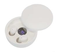 Auricolari wireless 5.4, invisibili, con microfono HD, auricolari sportivi impermeabili IPX5, controllo touch, 4 ore di riproduzione per dormire e correre (bianco)