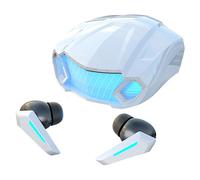 Auricolari wireless a bassa latenza Bluetooth 5.2 Cuffie con cancellazione del rumore Luce LED ModalitÃ gioco Impermeabili Controllo touch Lunga