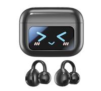 Auricolari wireless a clip, leggeri, con ganci per le orecchie, cuffie portatili con cancellazione del rumore, per musica, telefonate, esercizi, viaggi, sport