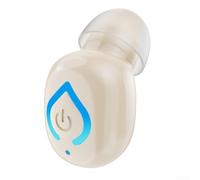 Auricolari wireless a orecchio singolo, suono HiFi, ergonomici, 10 ore, per durata della batteria, impermeabili, per allenamento e guida, colore della pelle