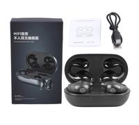 Auricolari wireless aperti con funzionalità di gioco e vestibilità confortevole, resistenti al sudore, suono HiFi, Bluetooth 5.2, cuffie per sport
